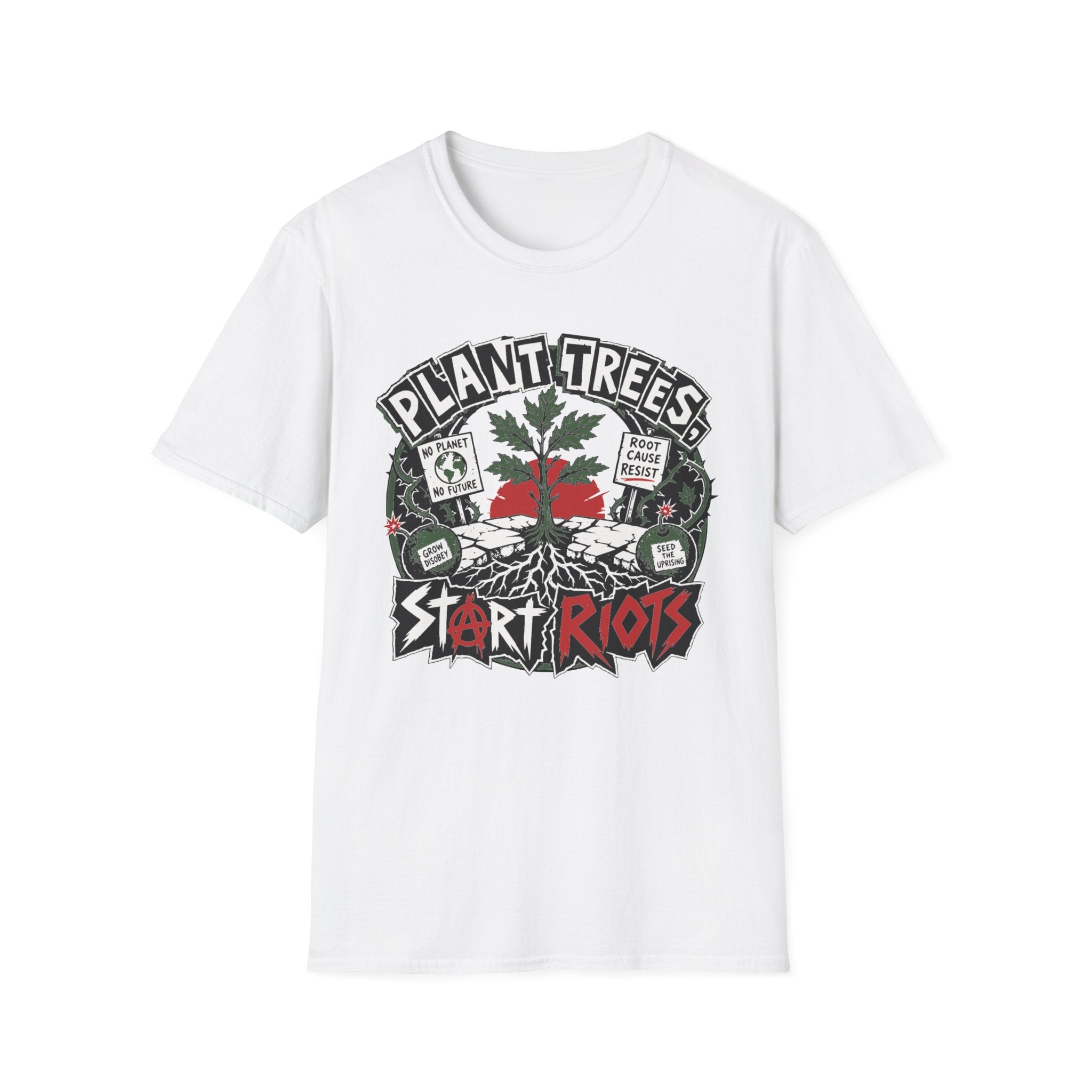 Plant Trees Start Riots Ransom Tee