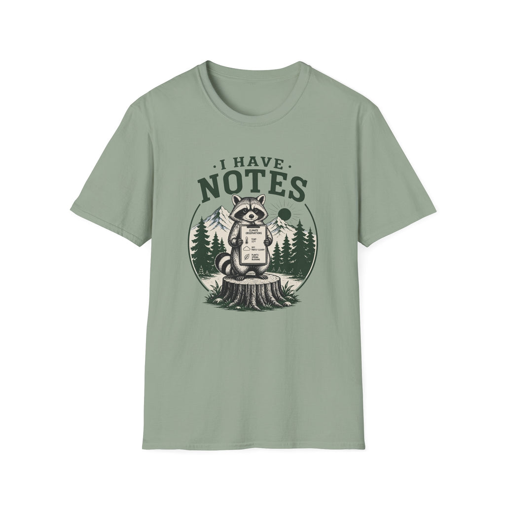 I Have Notes Stump Tee