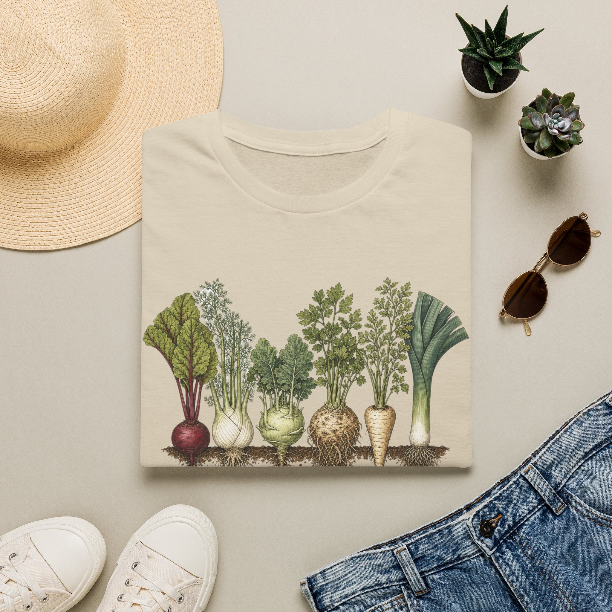 Crop Top Looking Leafy Tee
