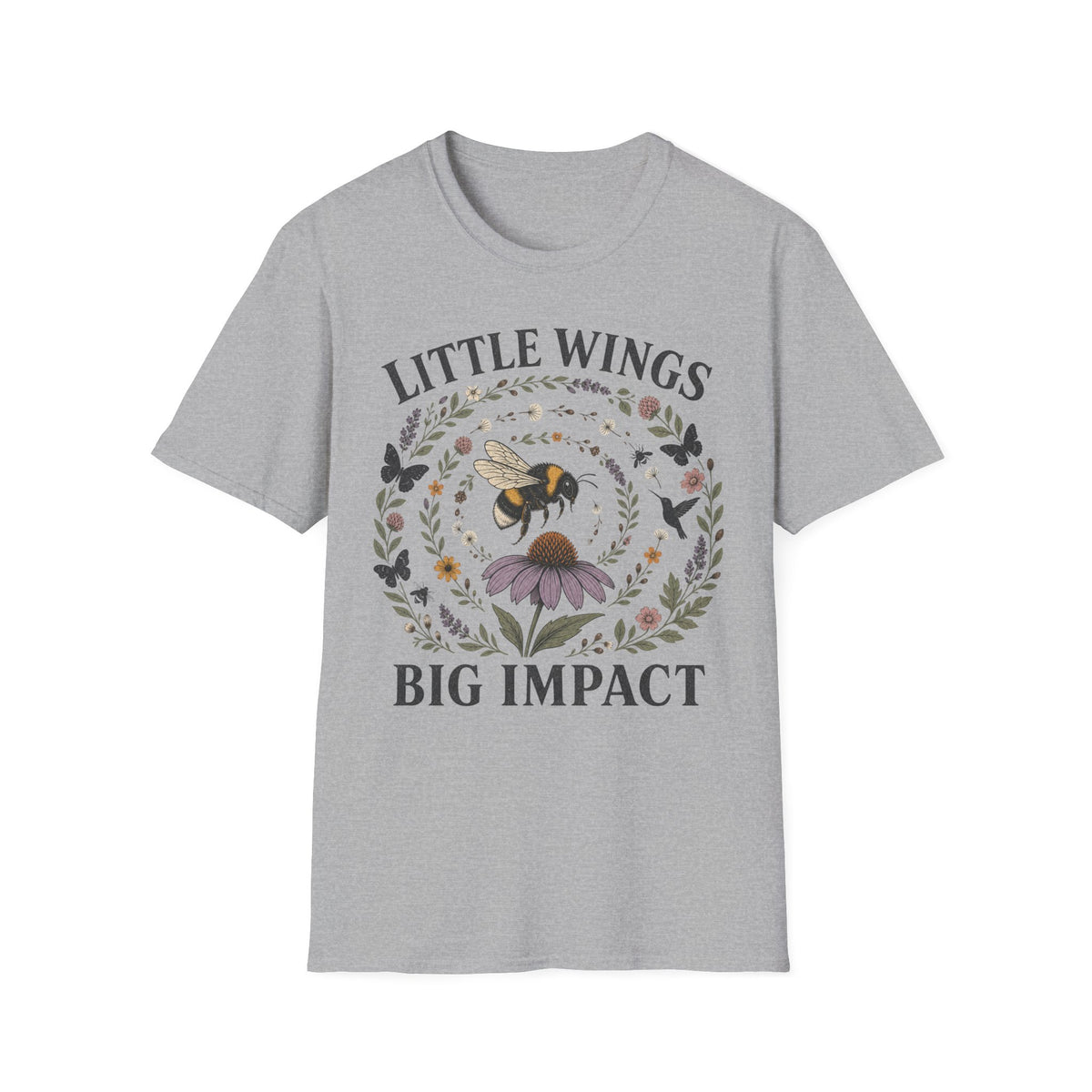 Little Wings Big Impact Spiral Tee