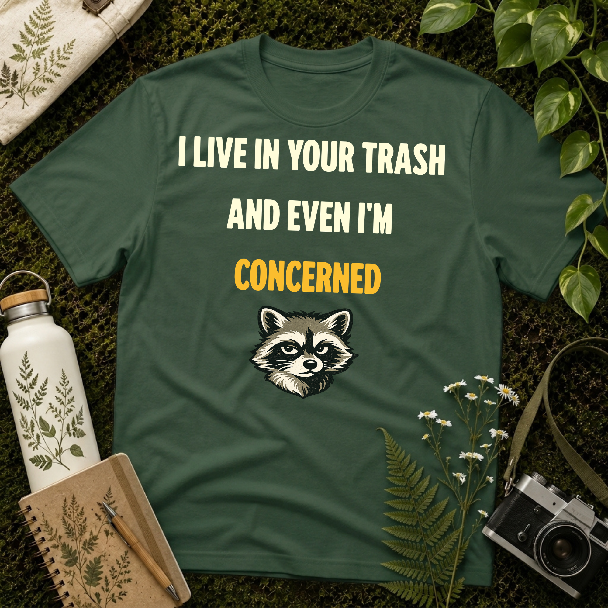 Even I'm Concerned Face Tee
