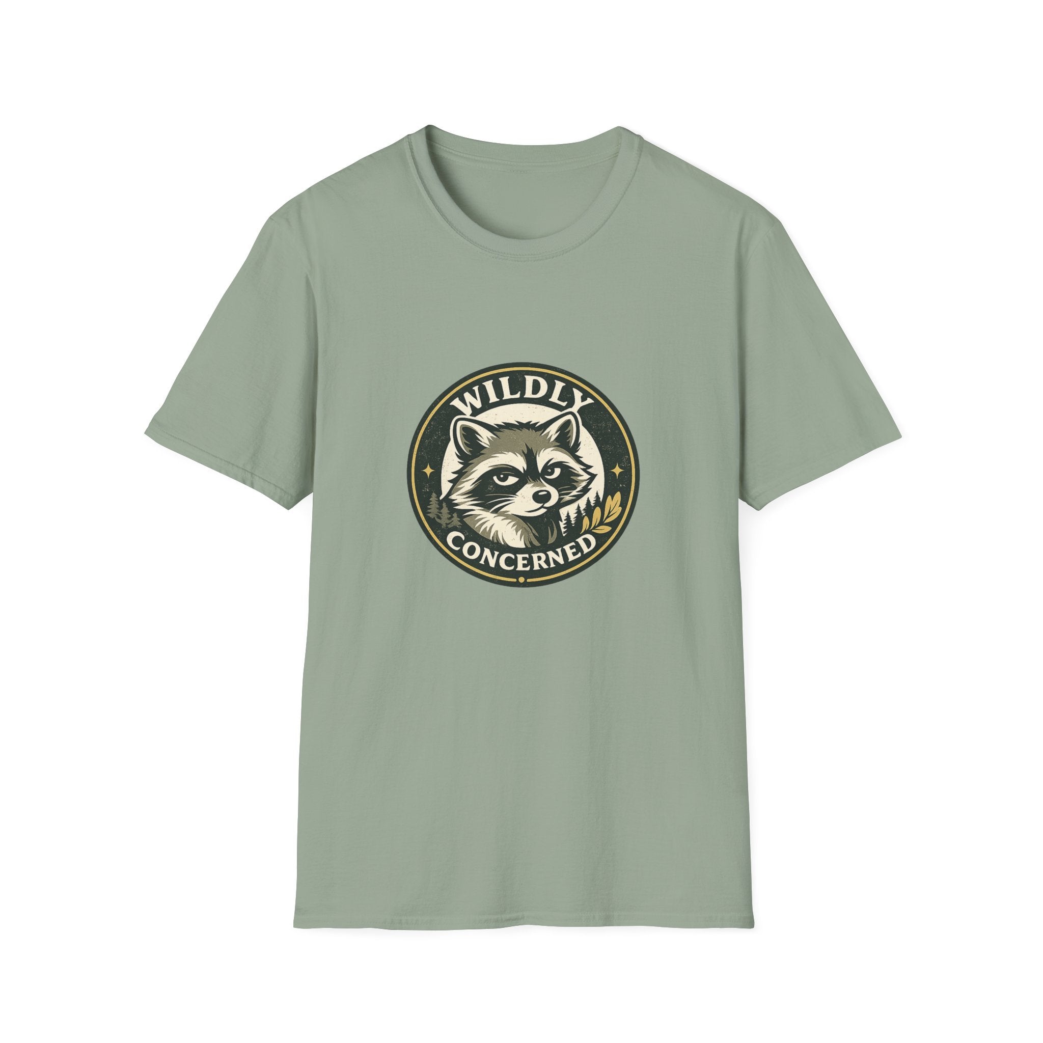 Wildly Concerned Large Brand Logo Tee