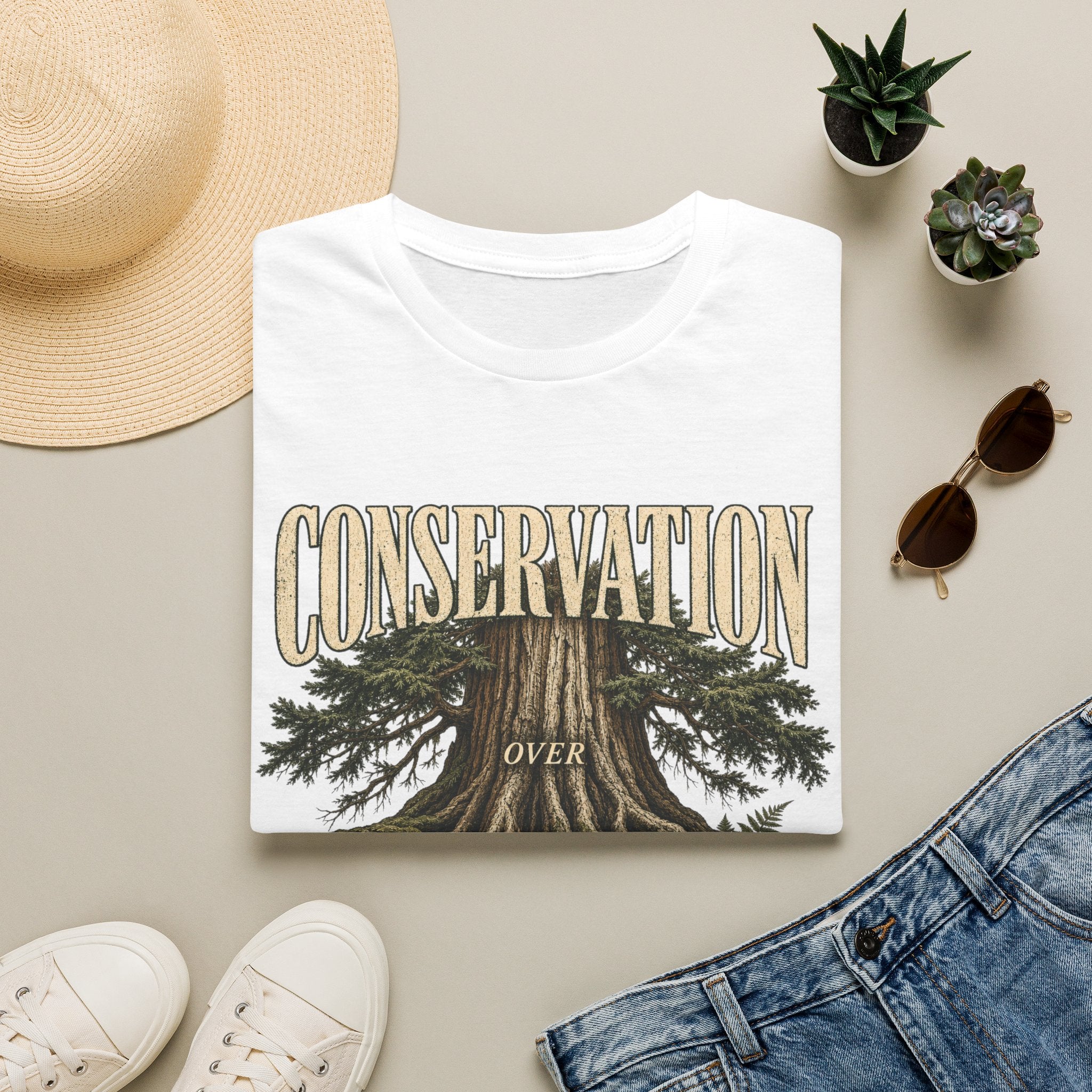 Conservation Over Extraction Tee
