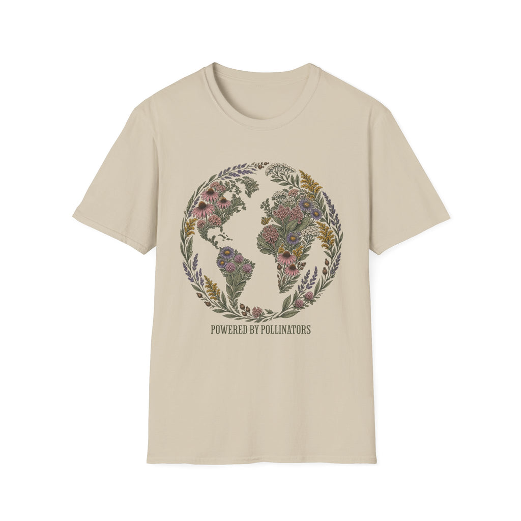 Powered By Pollinators 3 Tee