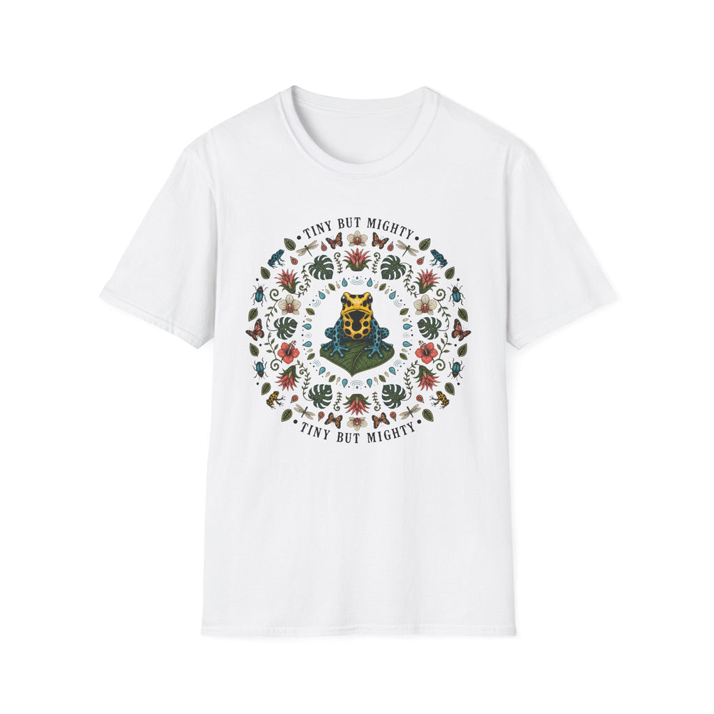 Tiny Mighty Dart Frog Mandala Tee