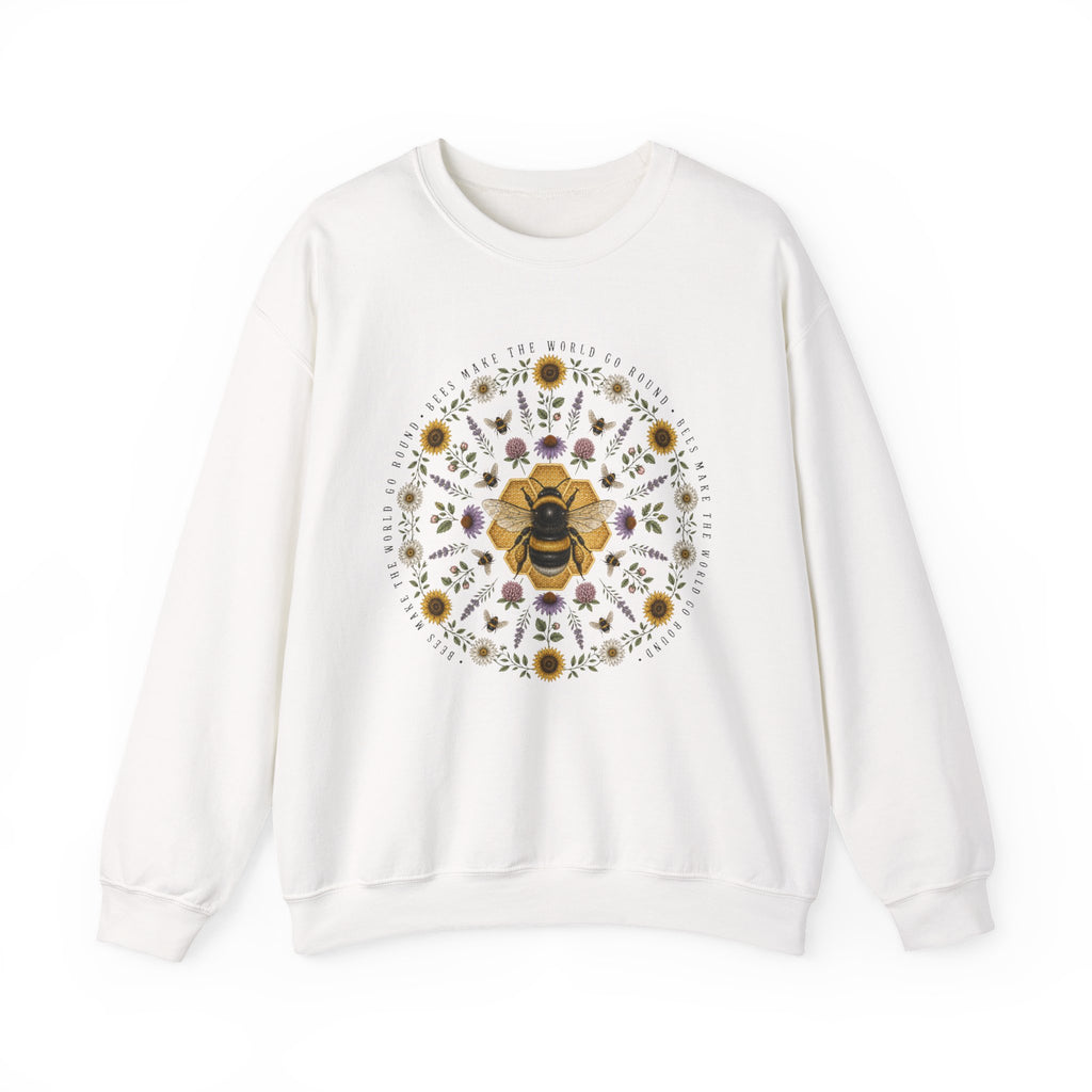 Bee Mandala Crewneck Sweatshirt