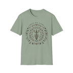 Grace Has Claws Praying Mantis Mandala Tee