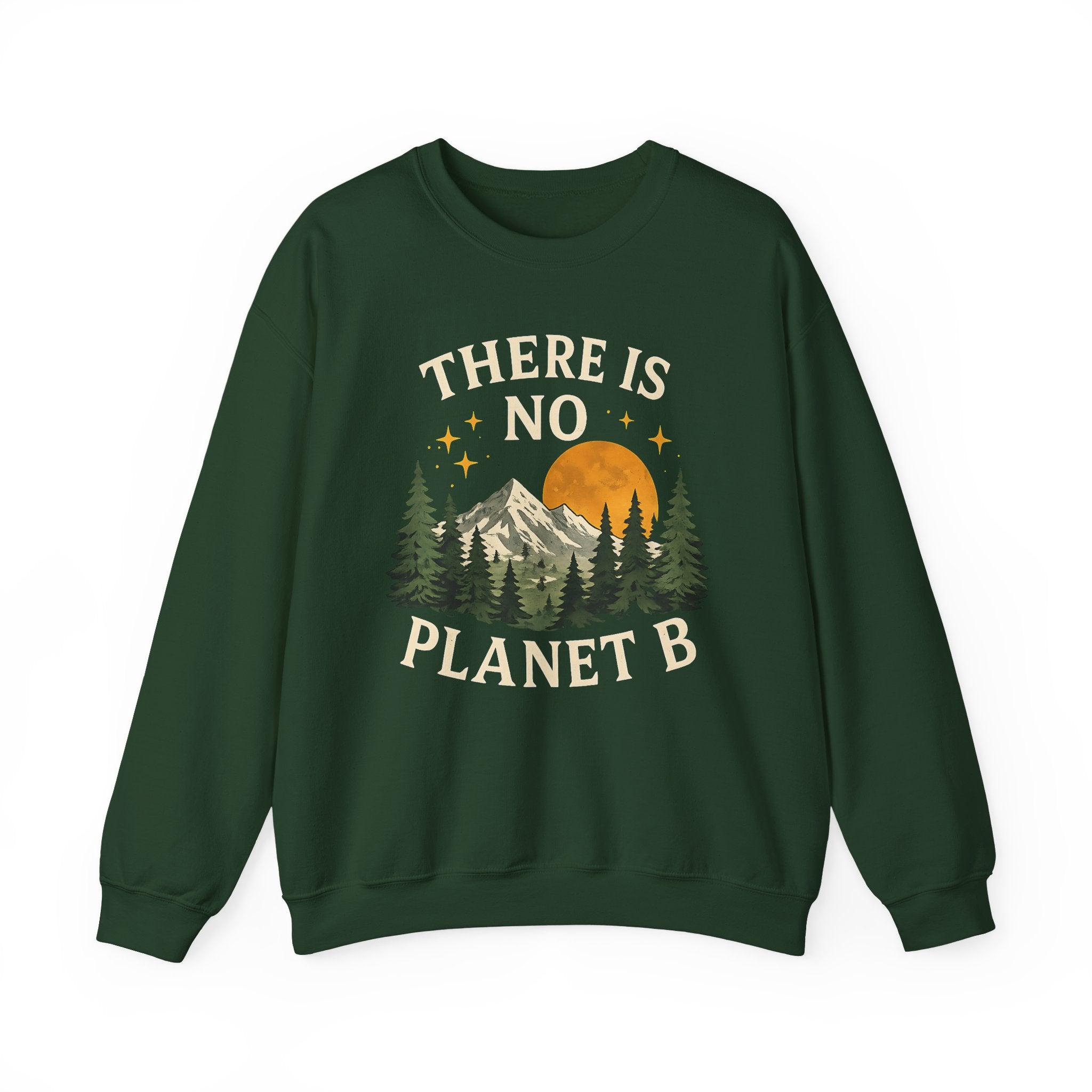 There IS No Planet B Stars Crewneck Sweatshirt