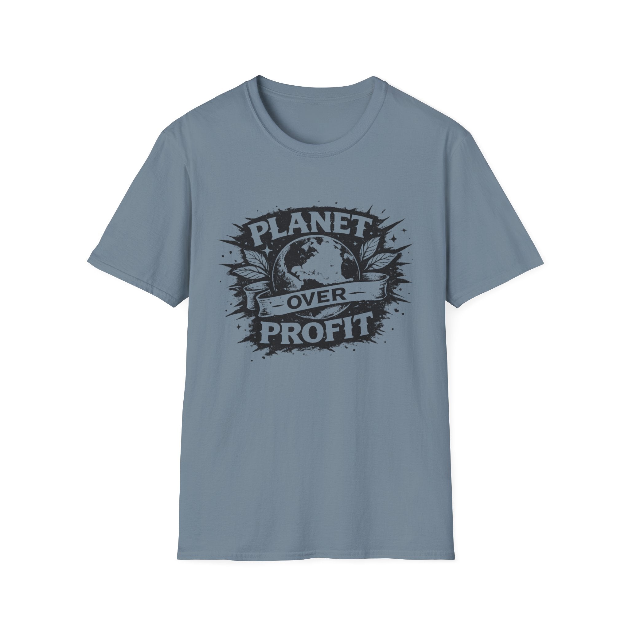Planet Over Profit Splat Tee