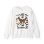Support Your Local Pollinators Crewneck Sweatshirt