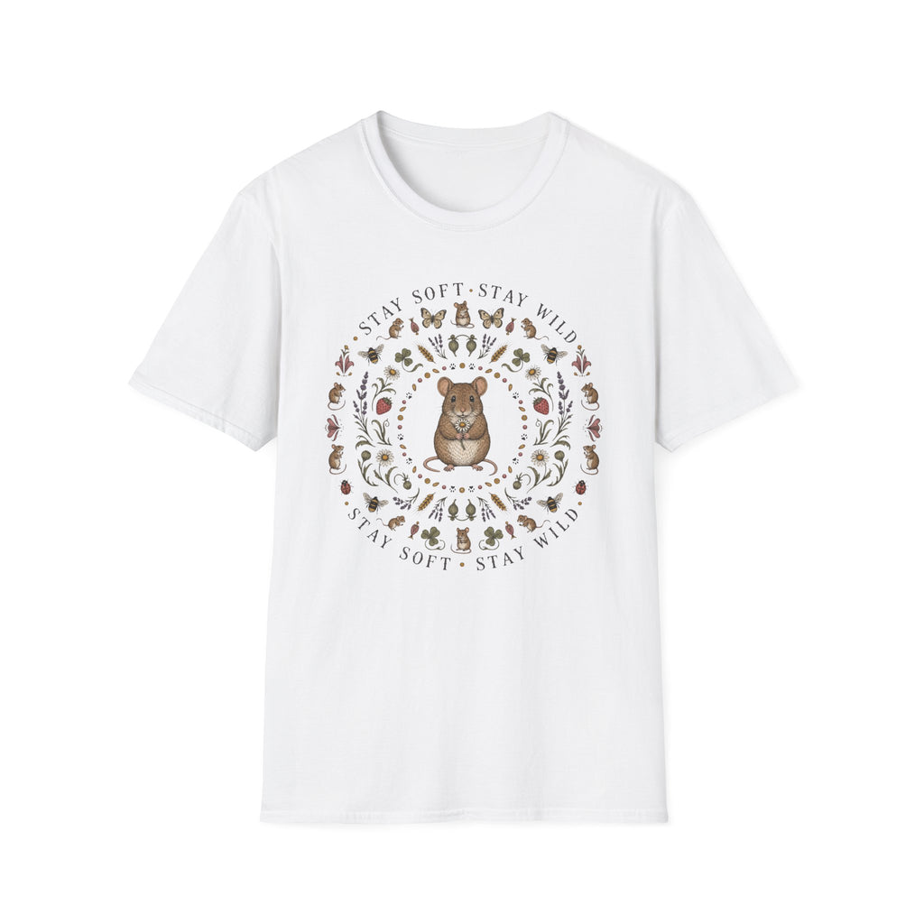 Stay Soft Mouse Mandala Tee