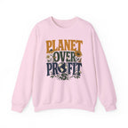 Planet Over Profit dollar sign Crewneck Sweatshirt