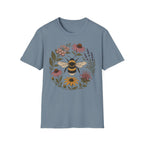Bee Flower Circle Tee