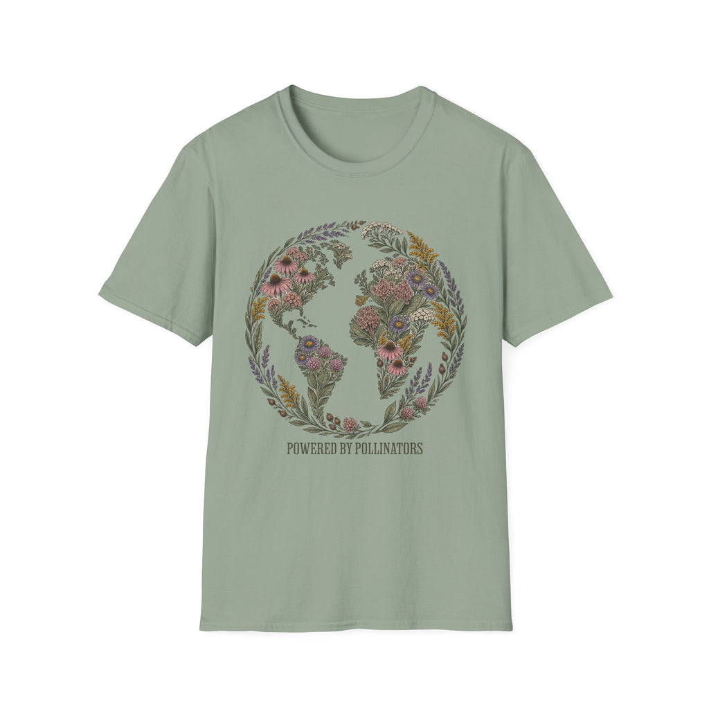 Powered By Pollinators 3 Tee