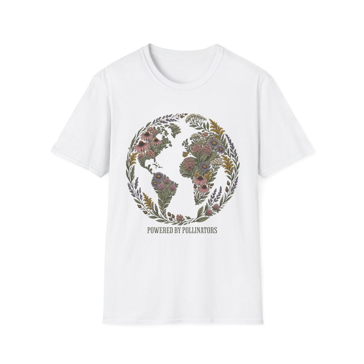 Powered By Pollinators 3 Tee
