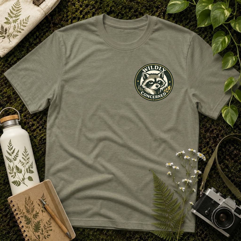 Wildly Concerned Small Brand Logo Tee