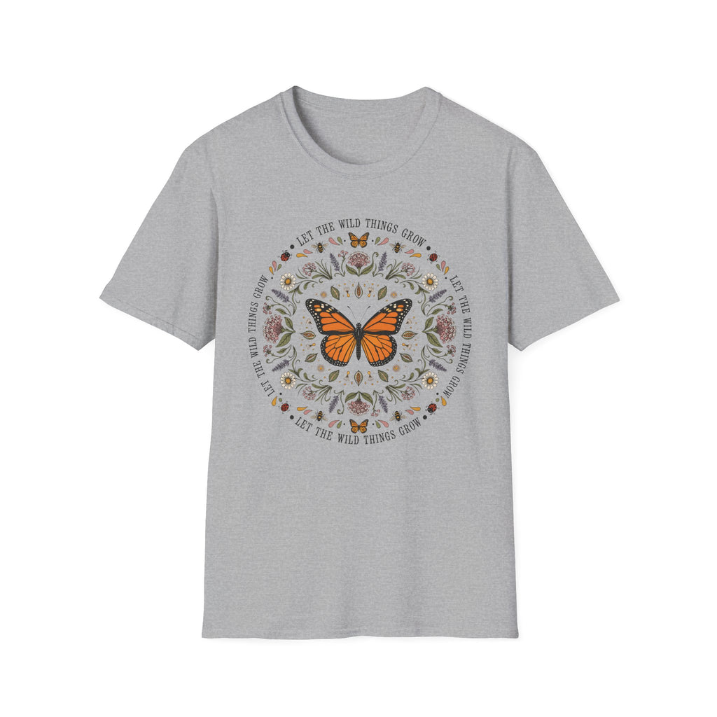 Let The Wild Things Grow Mandala Tee