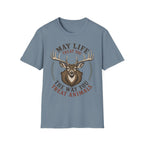 May Life Treat You The Way You Treat Animals Deer Tee