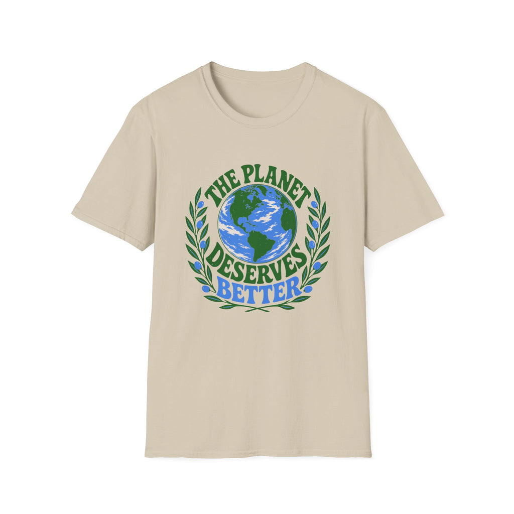 The Planet Deserves Better B+G Tee