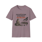 Interesting Strategy Humans River Tee
