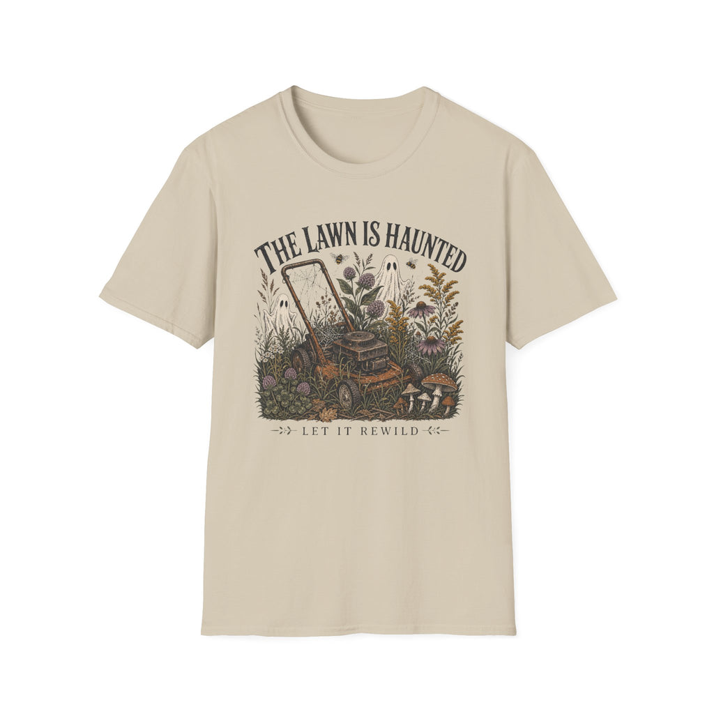 The Lawn Is Haunted Tee