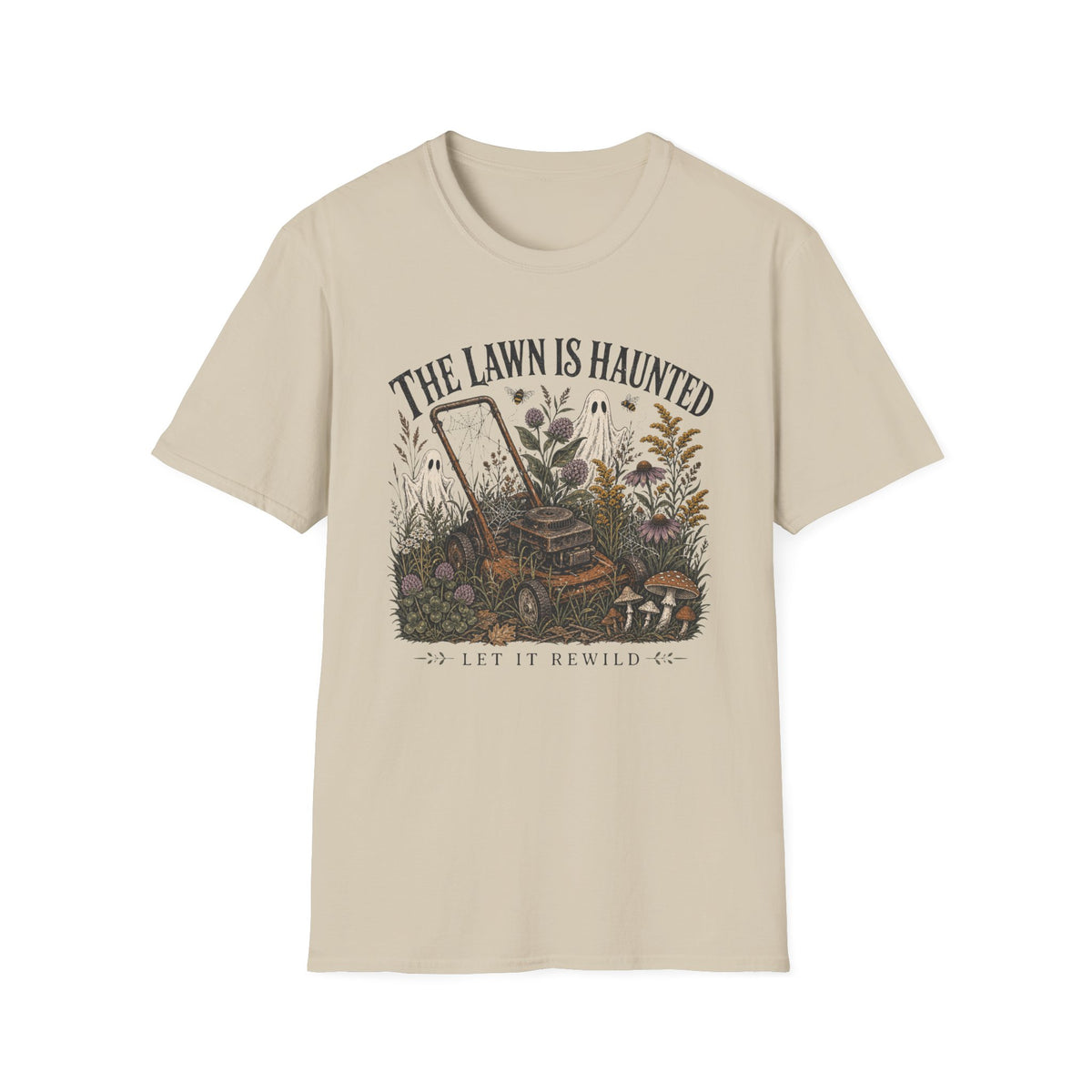 The Lawn Is Haunted Tee