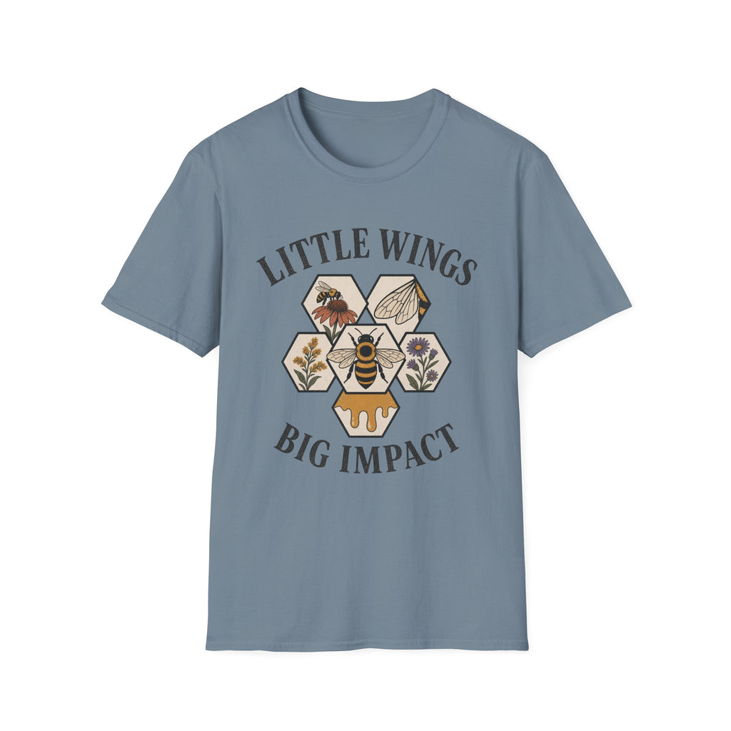 Little Wings Big Impact Hex Tee