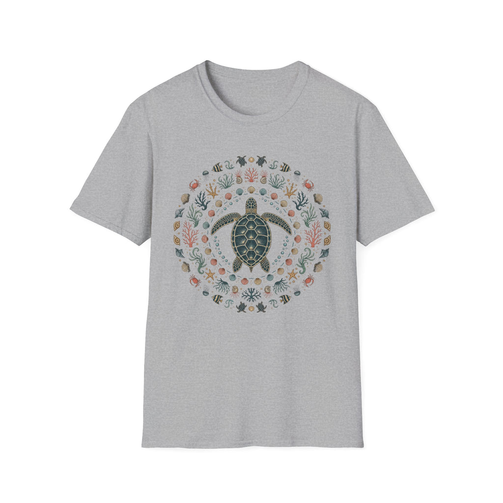 Sea Turtle Mandala Tee