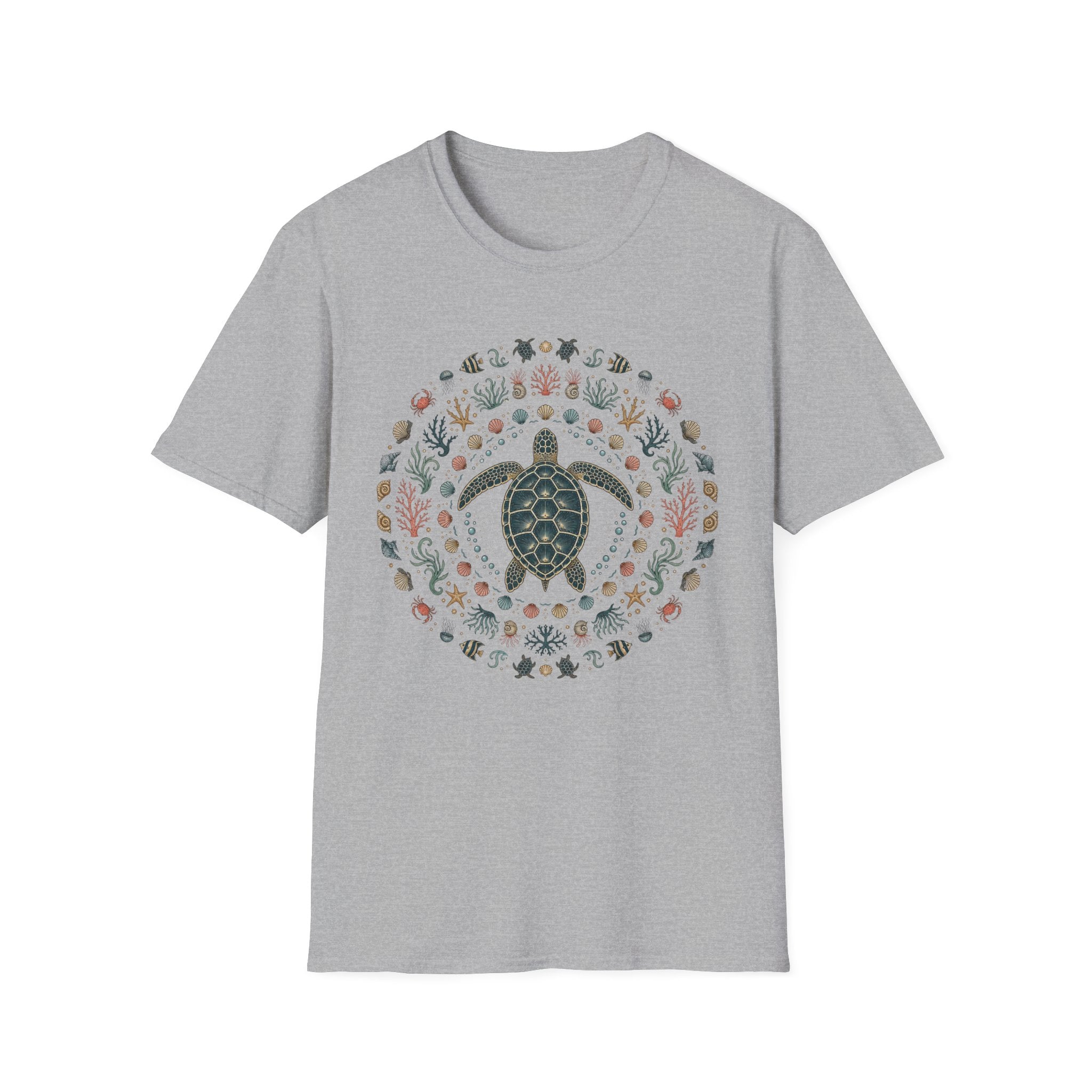 Sea Turtle Mandala Tee