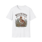 Red Wolf Wild Hearts Tee