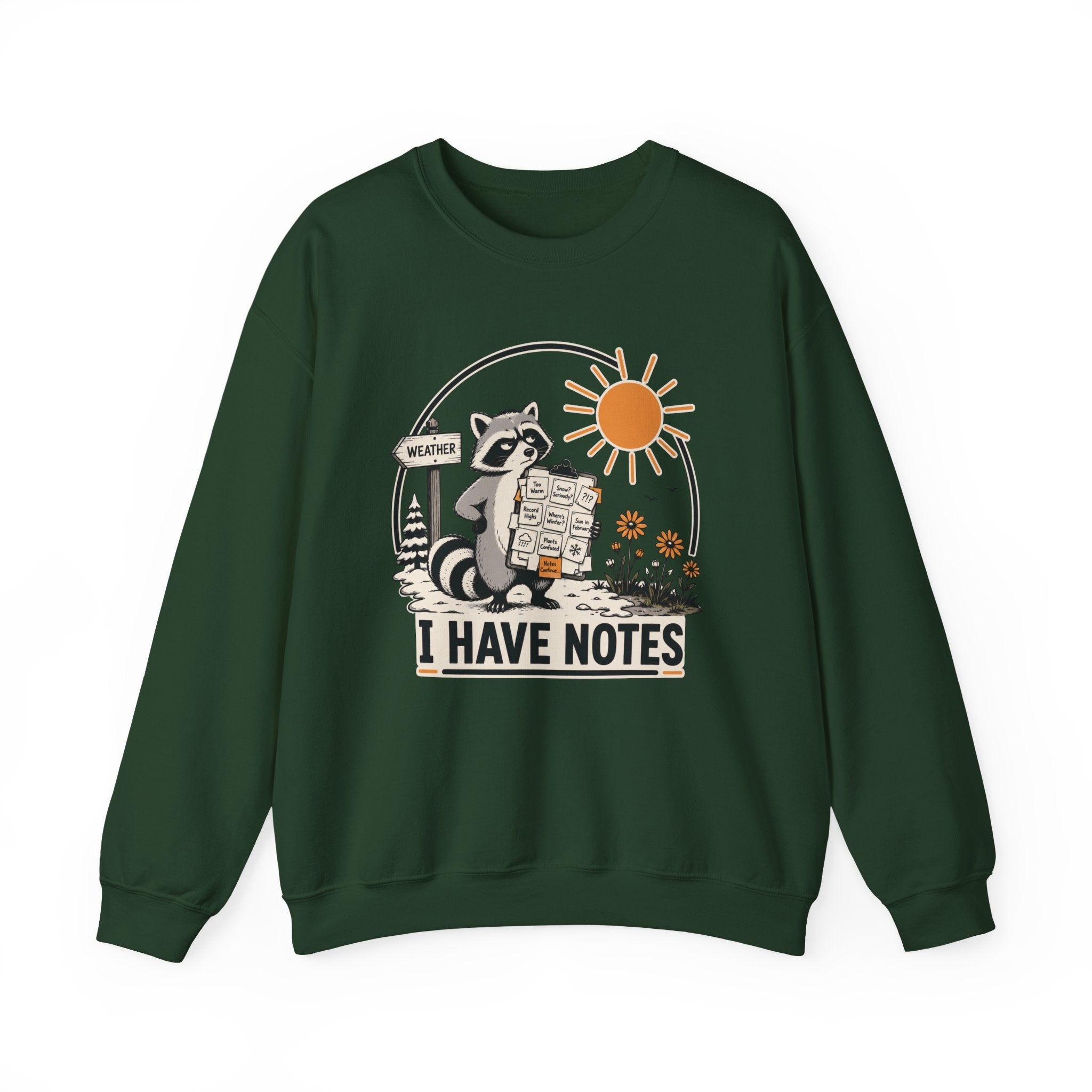 I Have Notes Sun Crewneck Sweatshirt