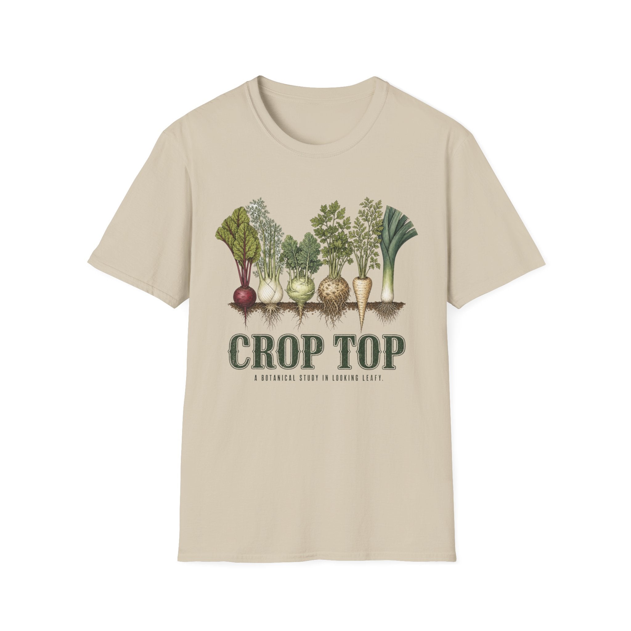 Crop Top Looking Leafy Tee