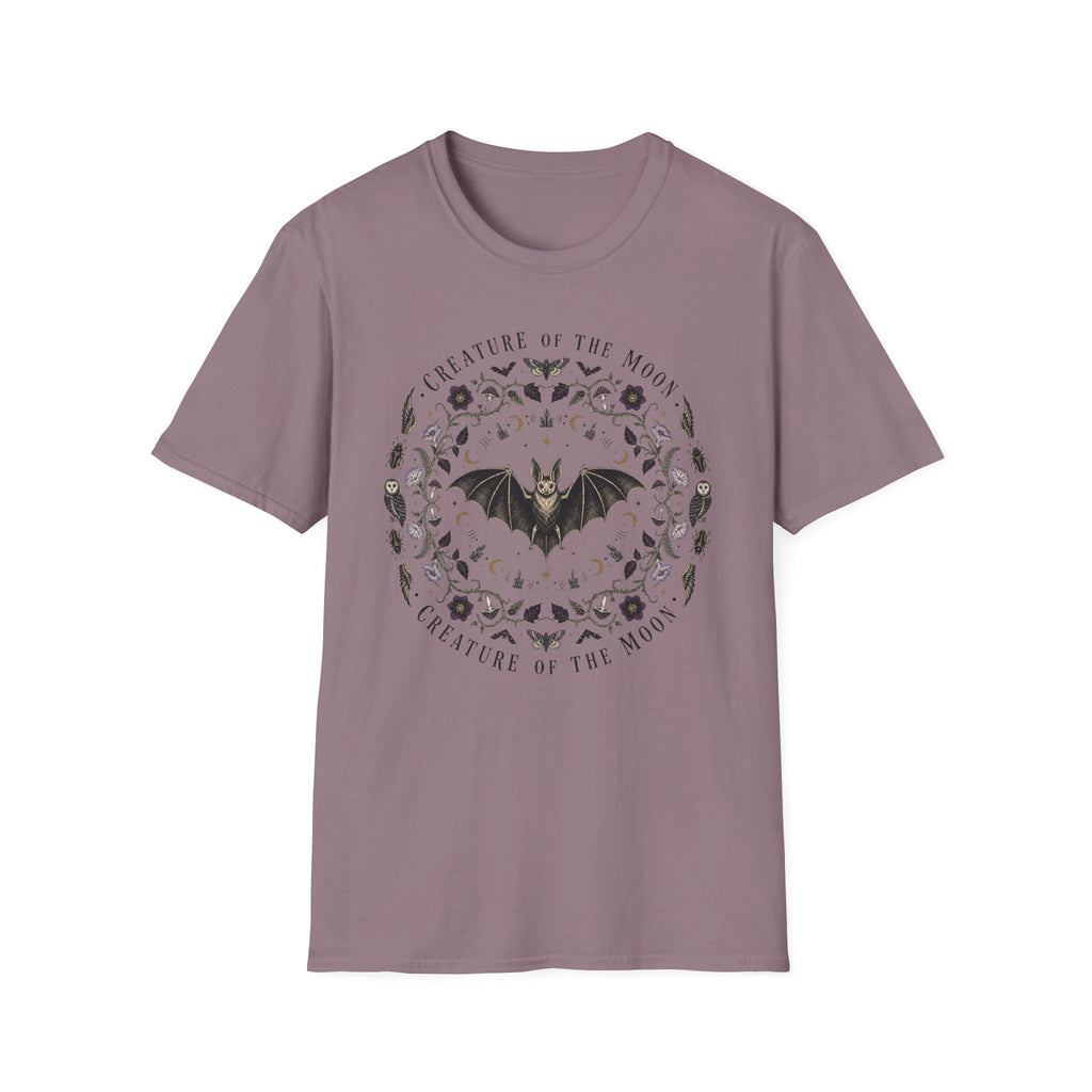 Creature Of The Moon Bat Mandala Tee