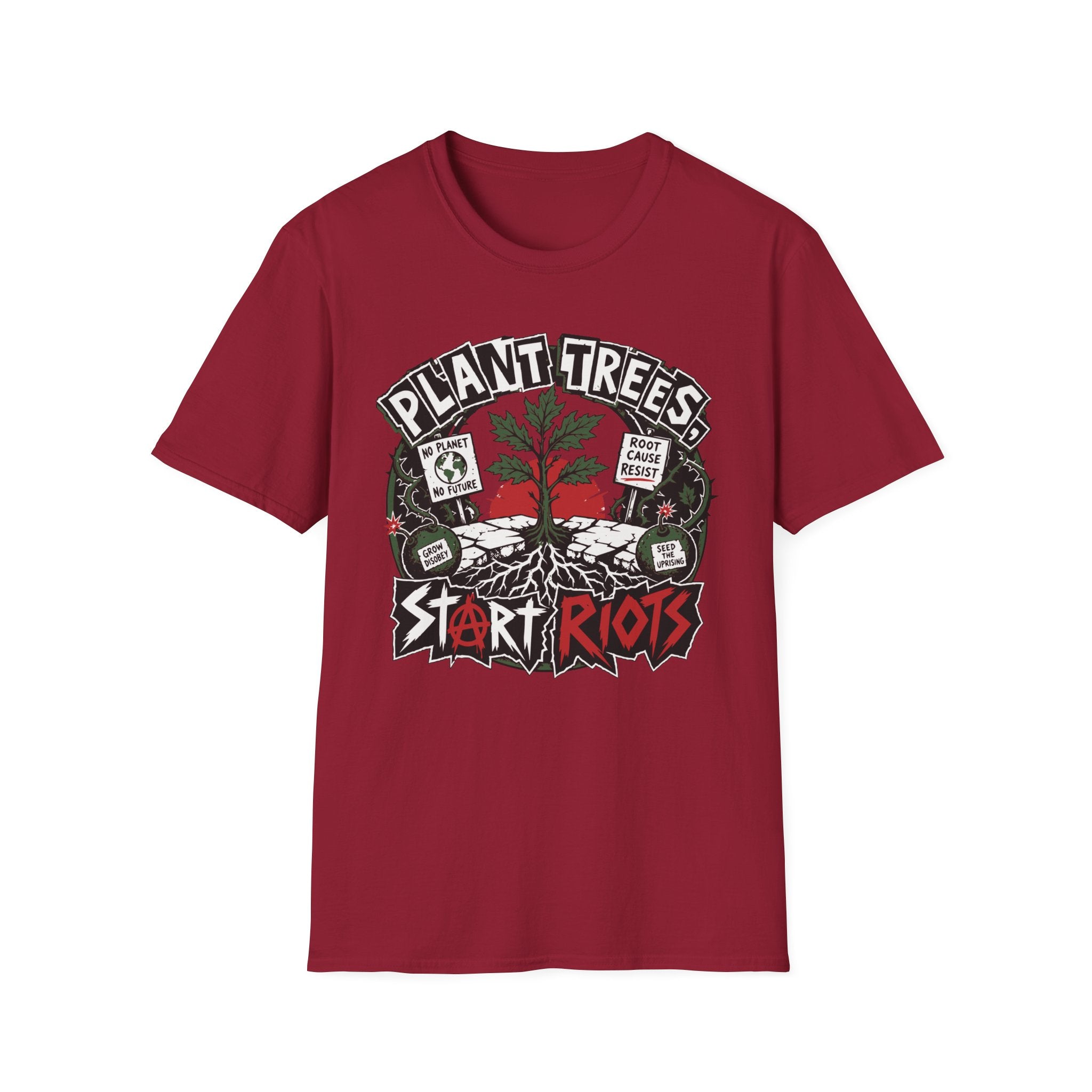 Plant Trees Start Riots Ransom Tee