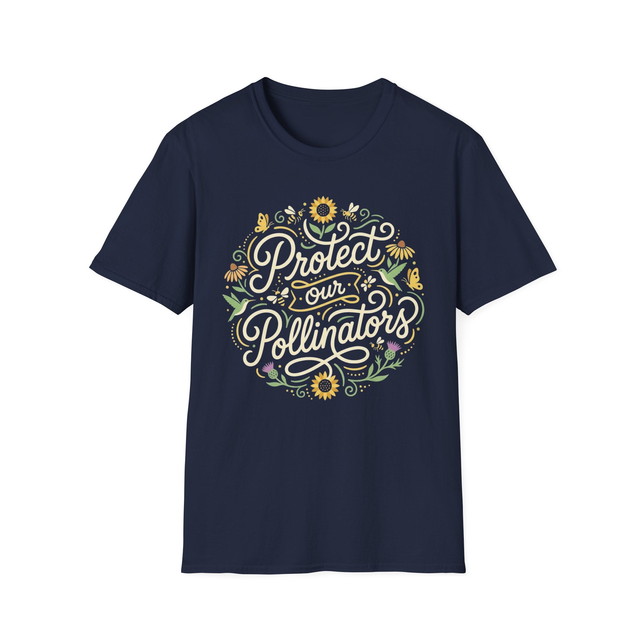 Protect Our Pollinators Dark Tee