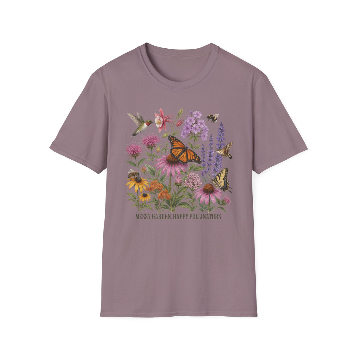 Messy Garden, Happy Pollinators 4 Tee