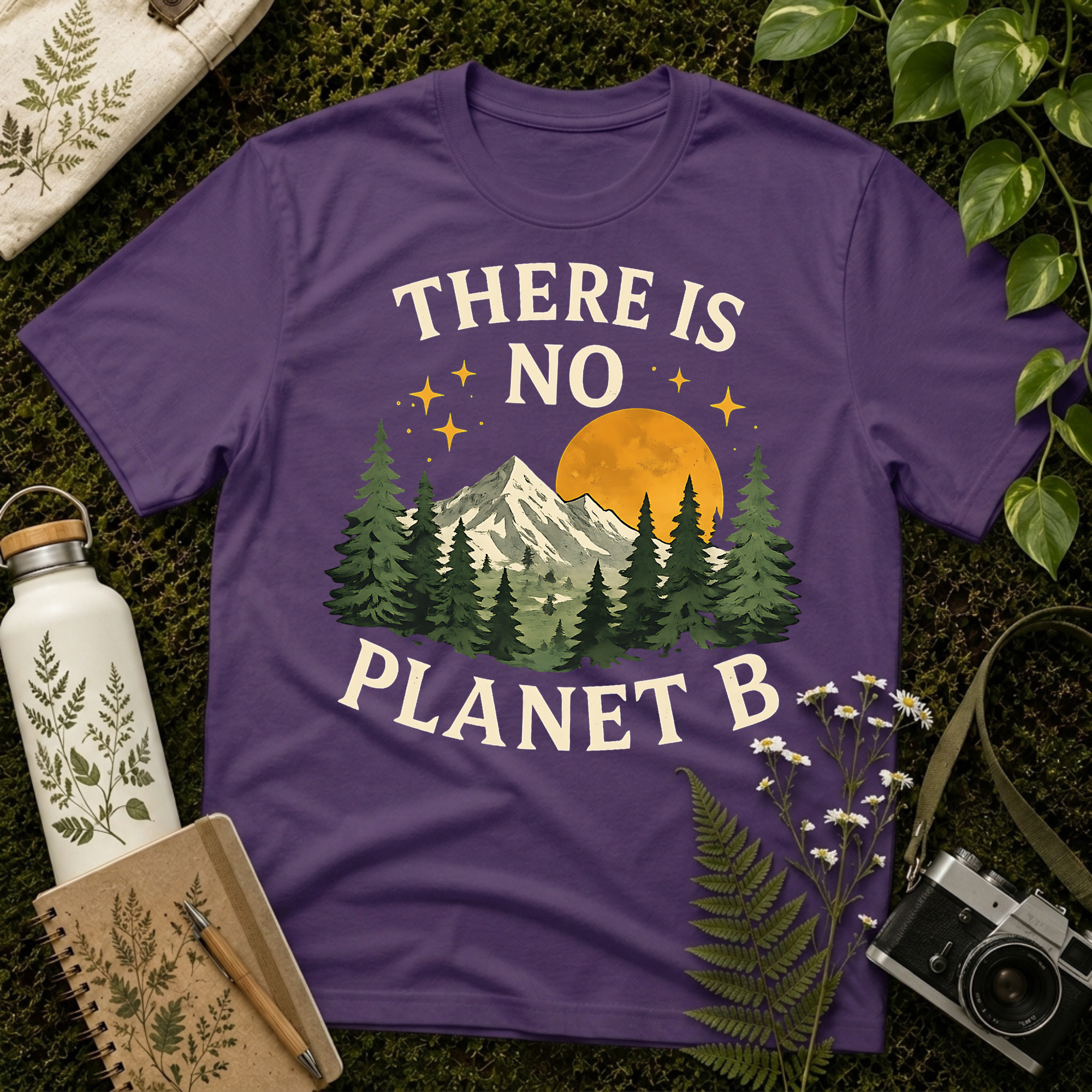 There Is No Planet B Stars Tee