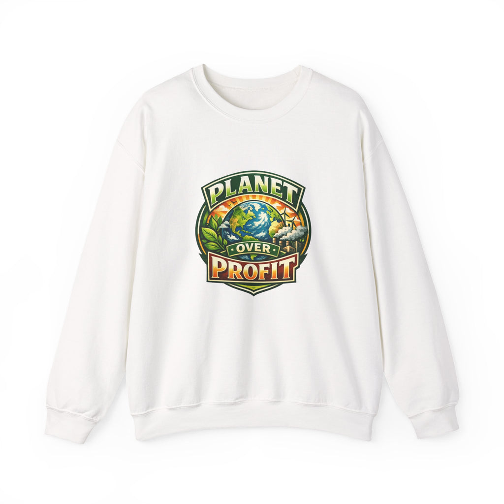Planet Over Profit Crewneck Sweatshirt