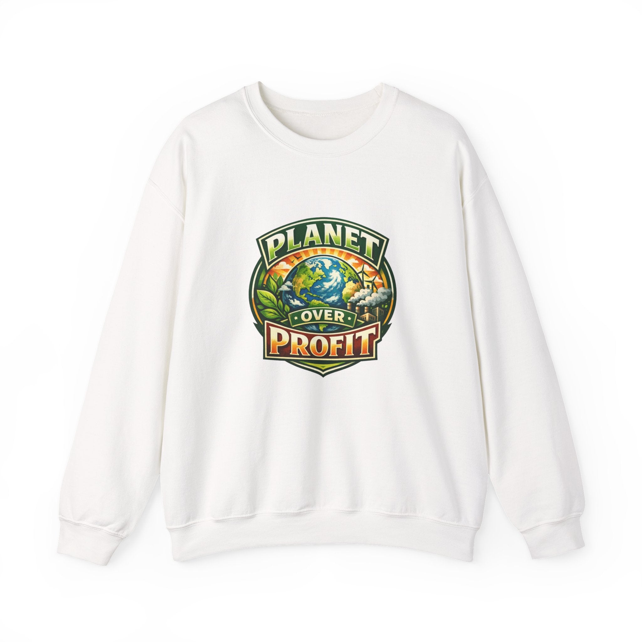 Planet Over Profit Crewneck Sweatshirt