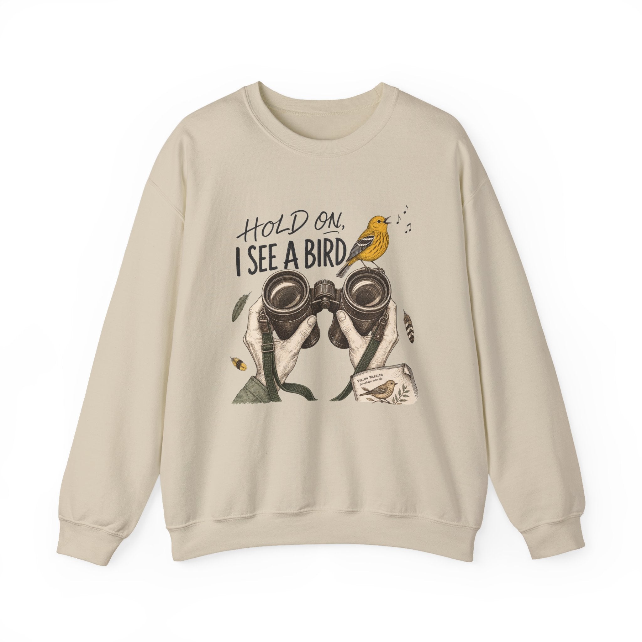 Hold On I See A Bird Crewneck Sweatshirt