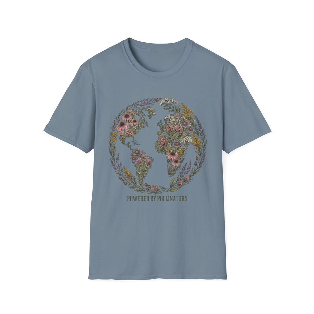 Powered By Pollinators 3 Tee