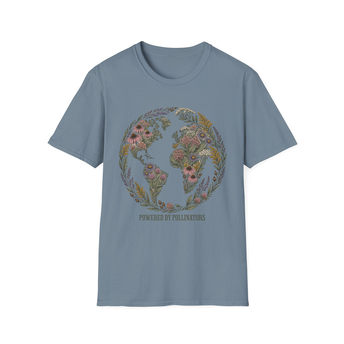 Powered By Pollinators 3 Tee