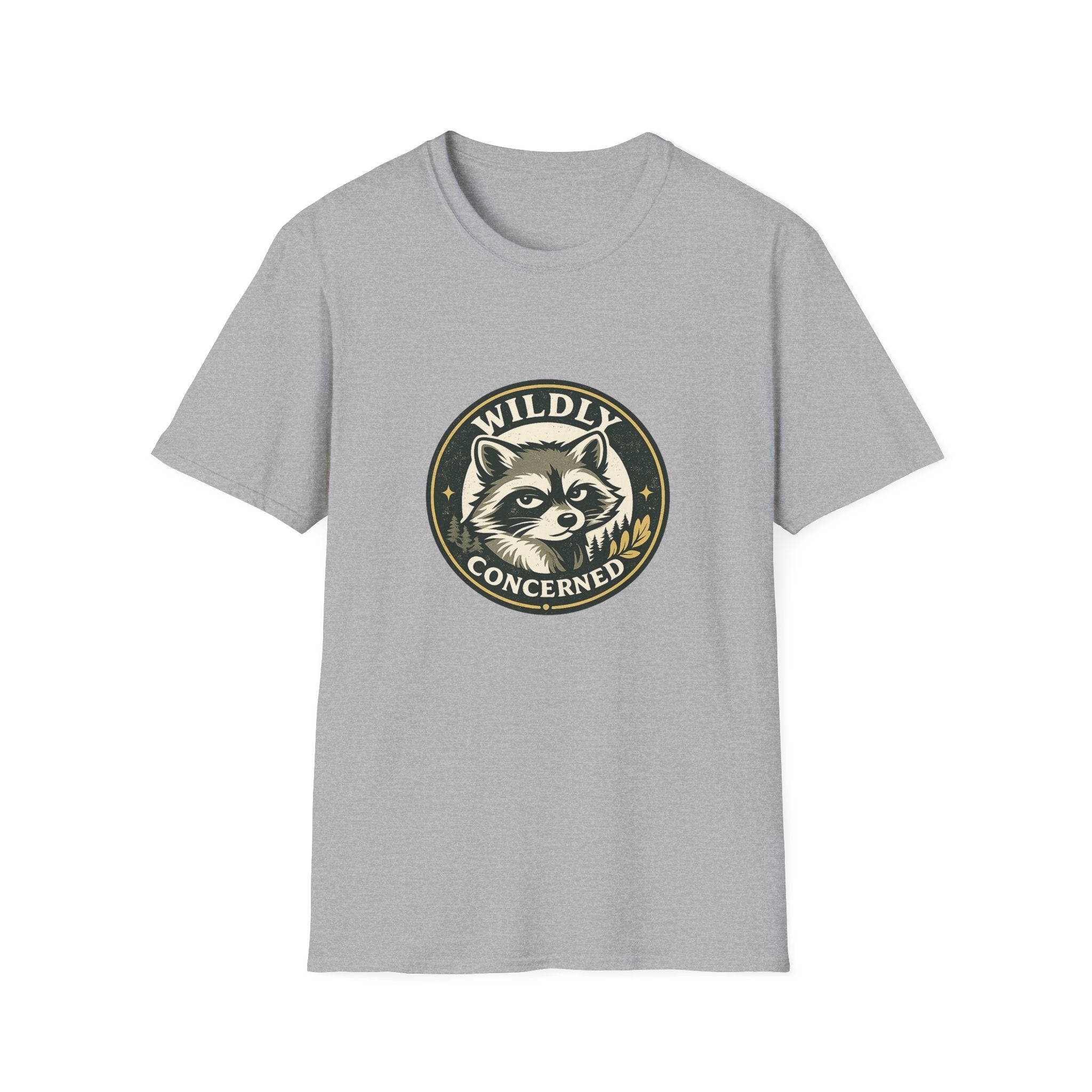 Wildly Concerned Large Brand Logo Tee