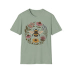 Bee Flower Circle Tee