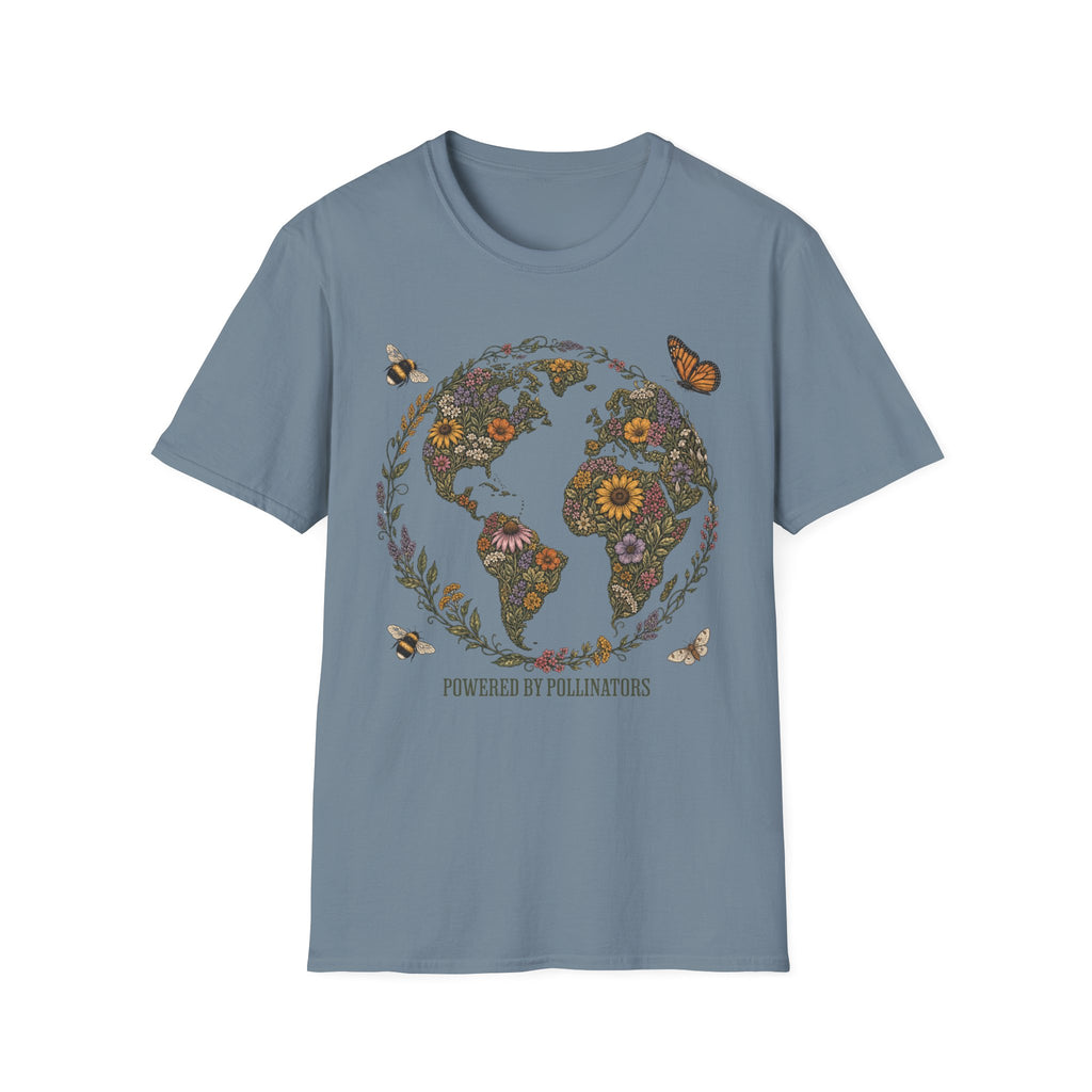 Powered By Pollinators 2 Tee