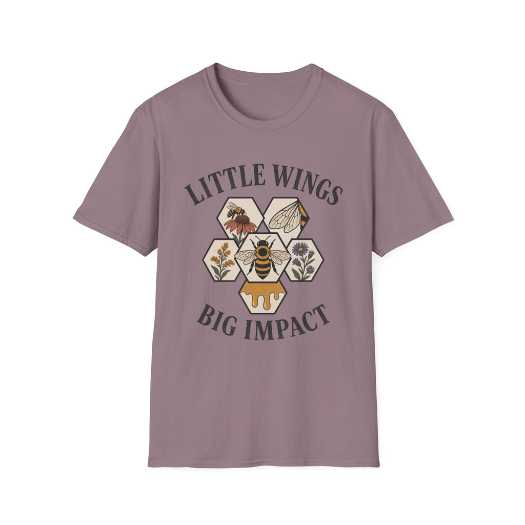 Little Wings Big Impact Hex Tee