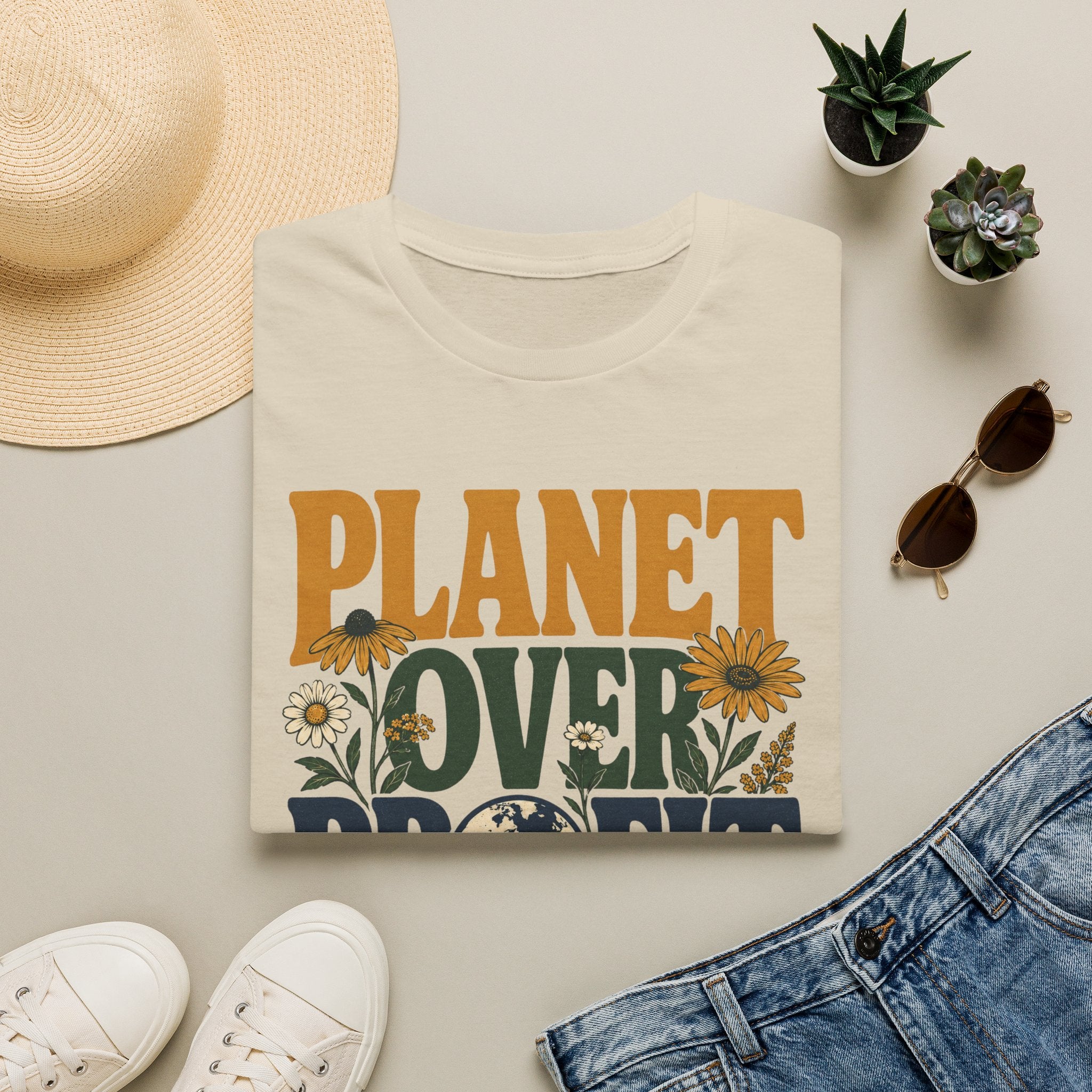 Planet Over Profit Tee