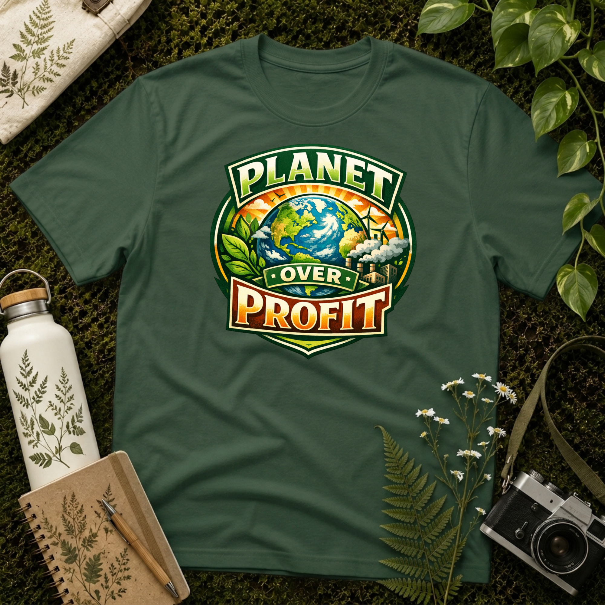 Planet Over Profit Tee