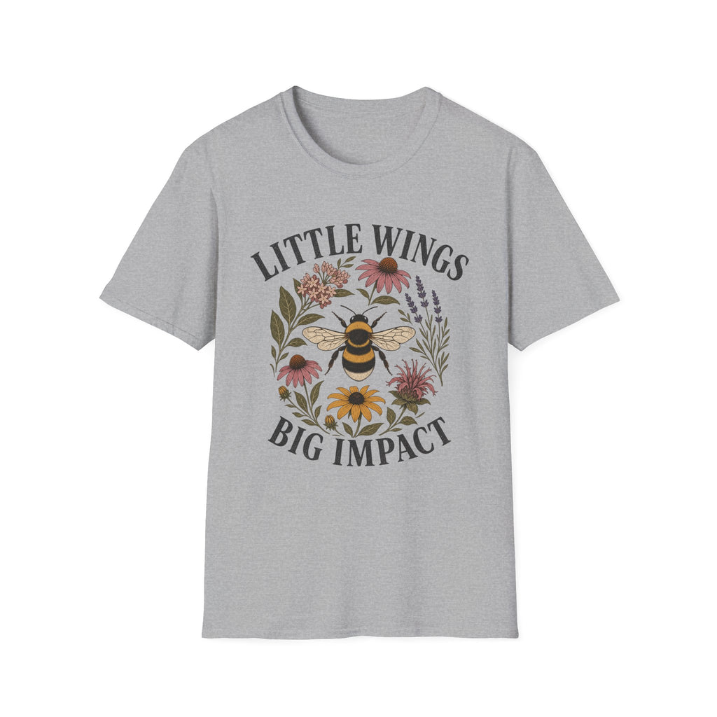 Little Wings Big Impact Flowers Tee