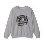 Planet Over Profit Splat Crewneck Sweatshirt